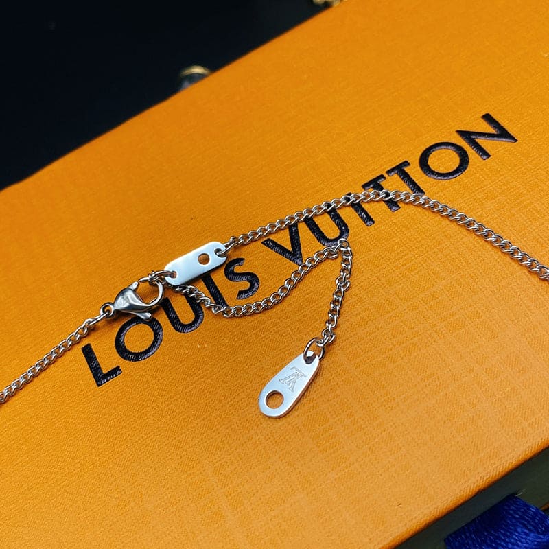 18K Louis Monogram Eclipse Charms Necklace