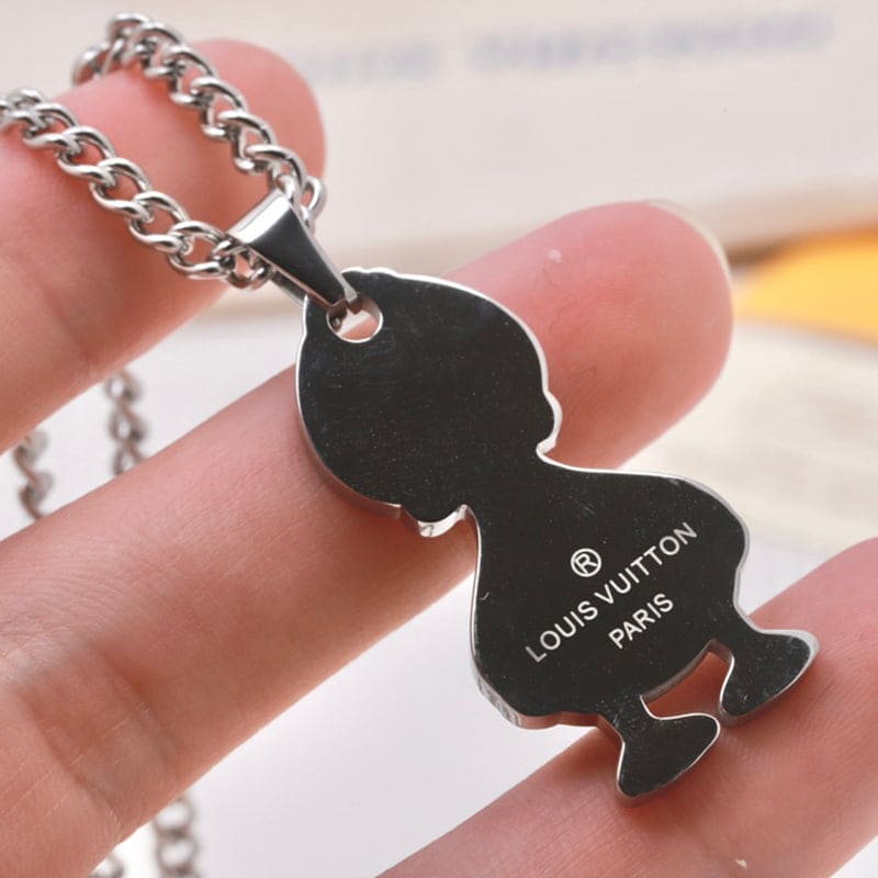 Louis x Nigo Duck Pendant Necklace