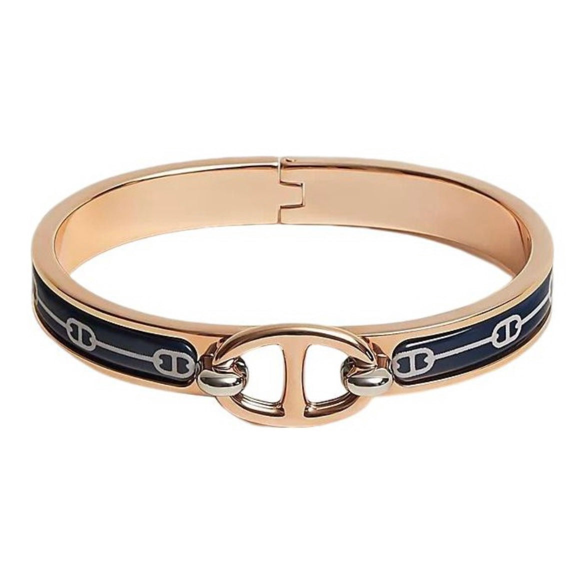 18K Mini Clic Cha?ne D'ancre H Bracelet