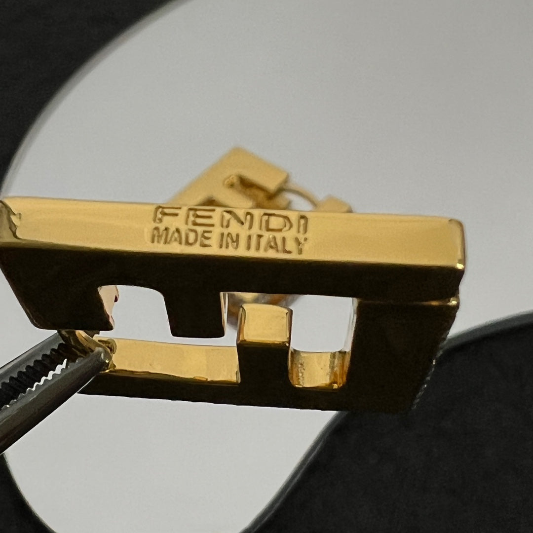 18K F Forever Crystals Earrings