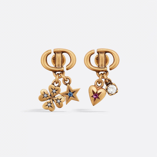 18K CD Lucky Charms Earrings