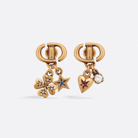 18K CD Lucky Charms Earrings
