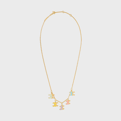 18K CE Teen Charms Necklace