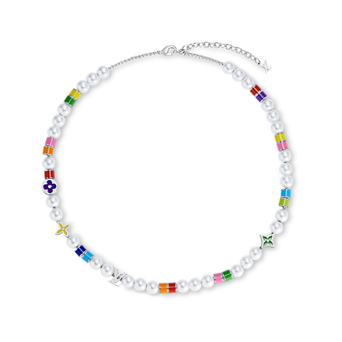 18K Louis MNG Pearls Party Necklace