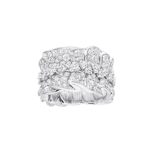 18K Dior Couture Diamond Ring