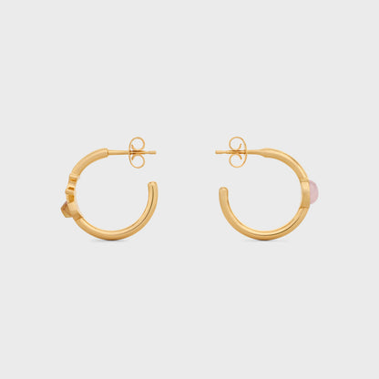 18K Triomphe Indie Hoops Earrings