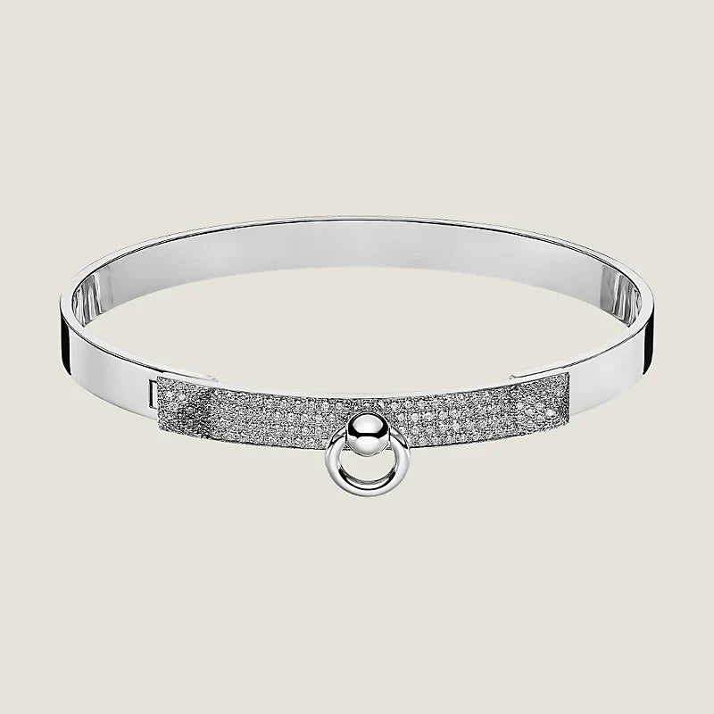 18K Collier De Chien Diamond H Bracelet