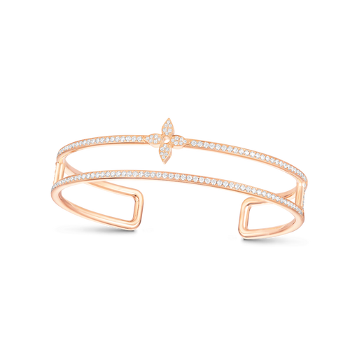 18K Louis Idylle Blossom Two-Row Bracelet
