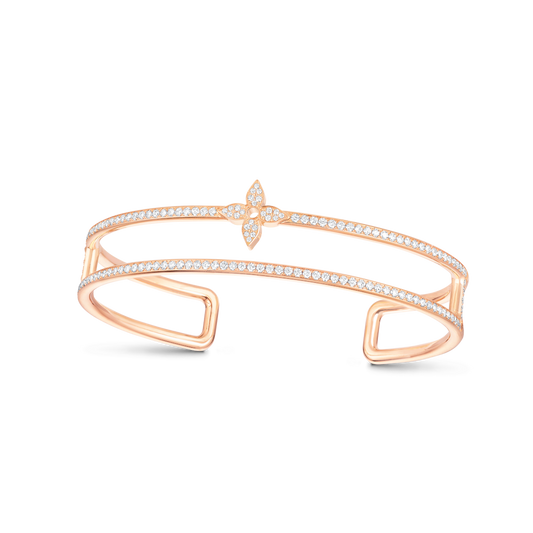 18K Louis Idylle Blossom Two-Row Bracelet