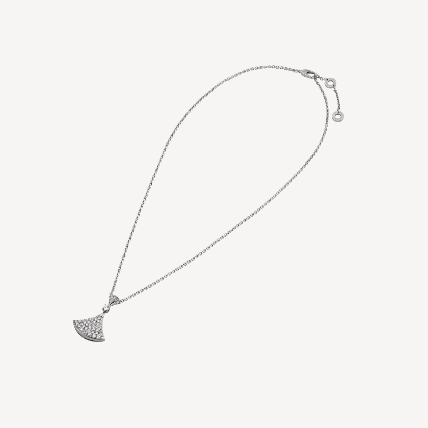 18K BV Divas' Dream Pav¨¦ Diamond Necklace