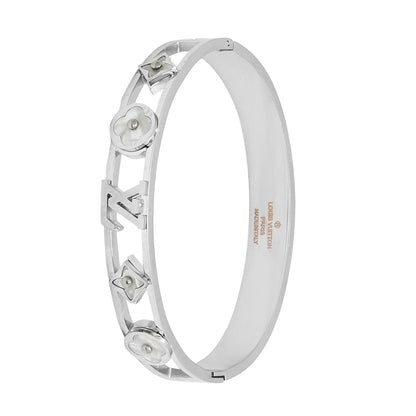 18K Louis Crystal Studded Bracelet