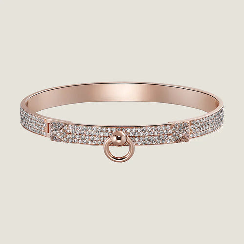 18K Collier De Chien Diamond H Bracelet