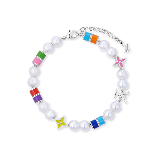 18K Louis MNG Pearls Party Bracelet