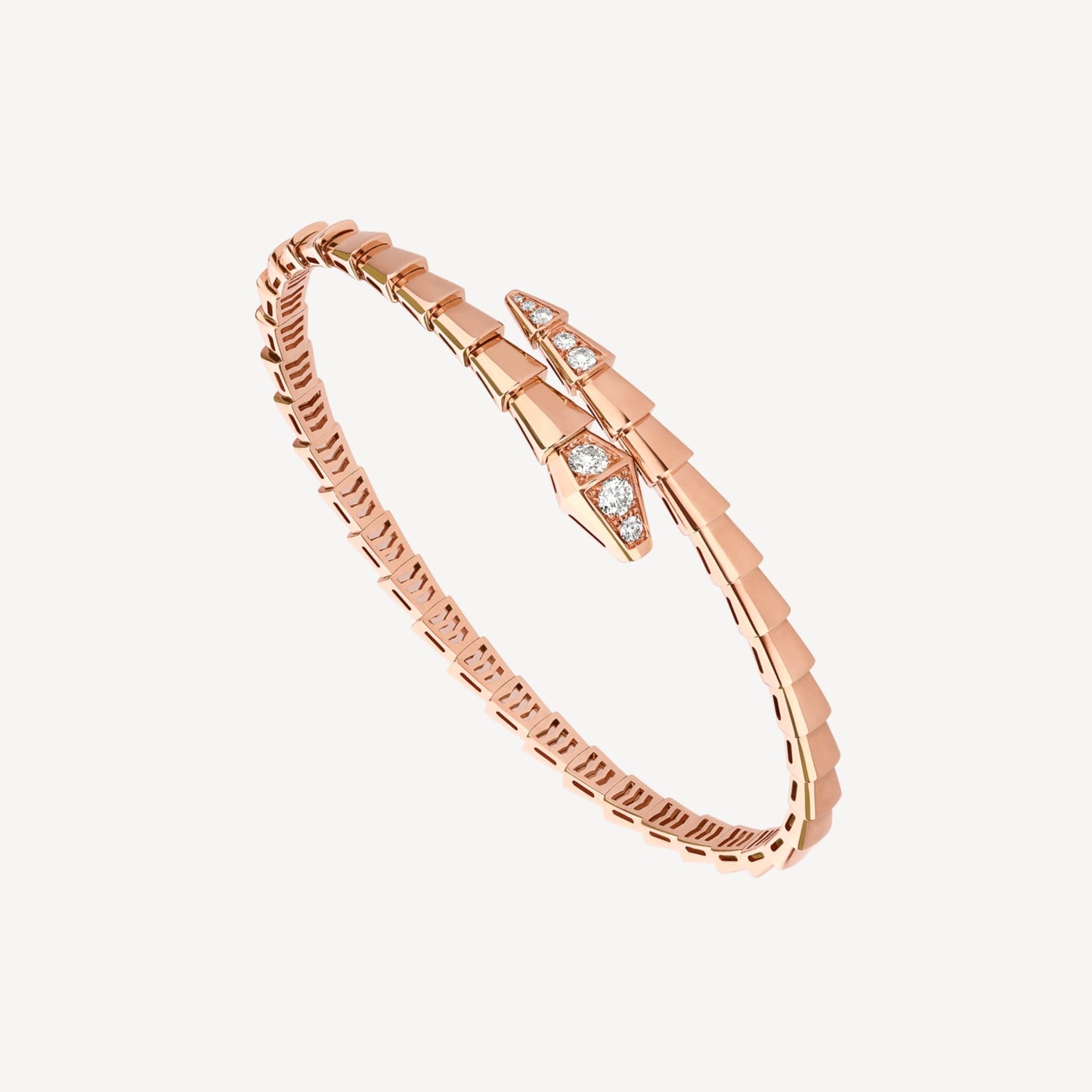 18K BV Serpenti Demi-Pav¨¦ Diamonds Bracelet