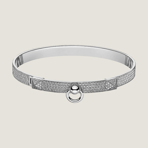 18K Collier De Chien Diamond H Bracelet