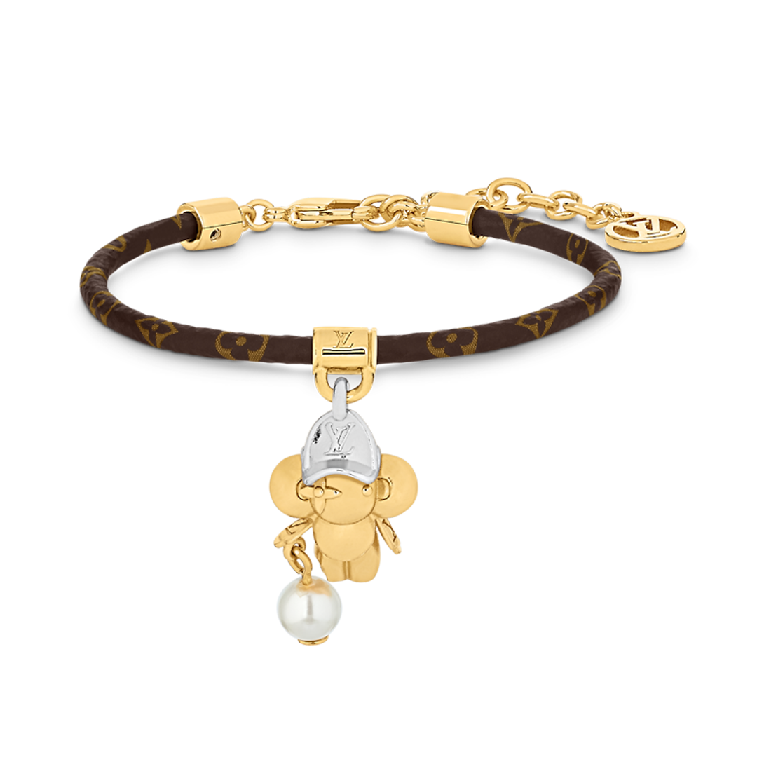 18K Louis Vivienne Pearls Bracelet