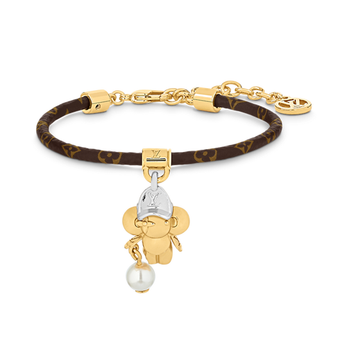 18K Louis Vivienne Pearls Bracelet