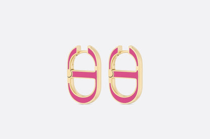 18K CD 30 Montaigne Rani Pink Earrings