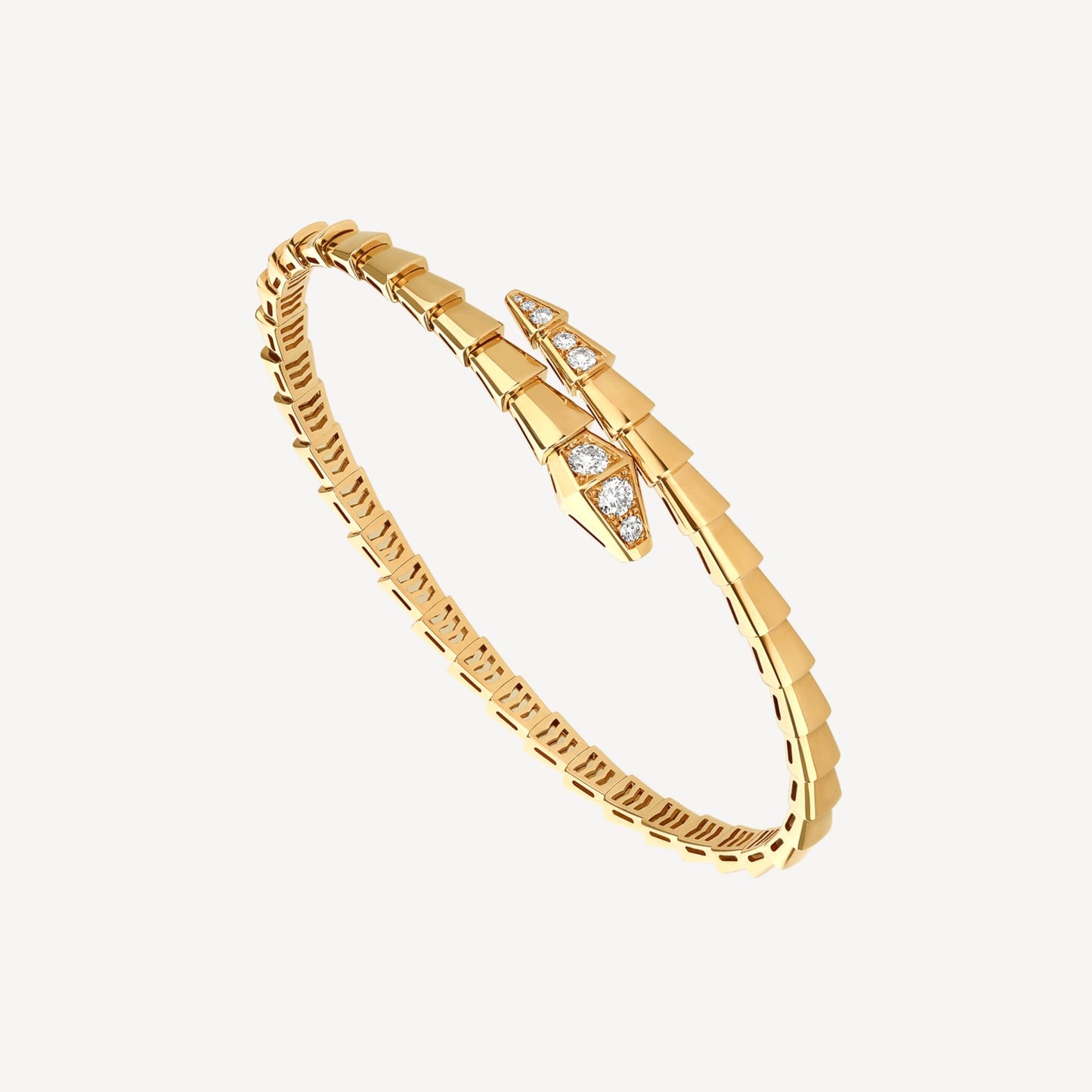 18K BV Serpenti Demi-Pav¨¦ Diamonds Bracelet
