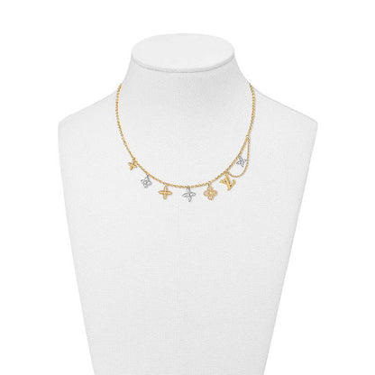 18K Louis Gram Diamonds Necklace