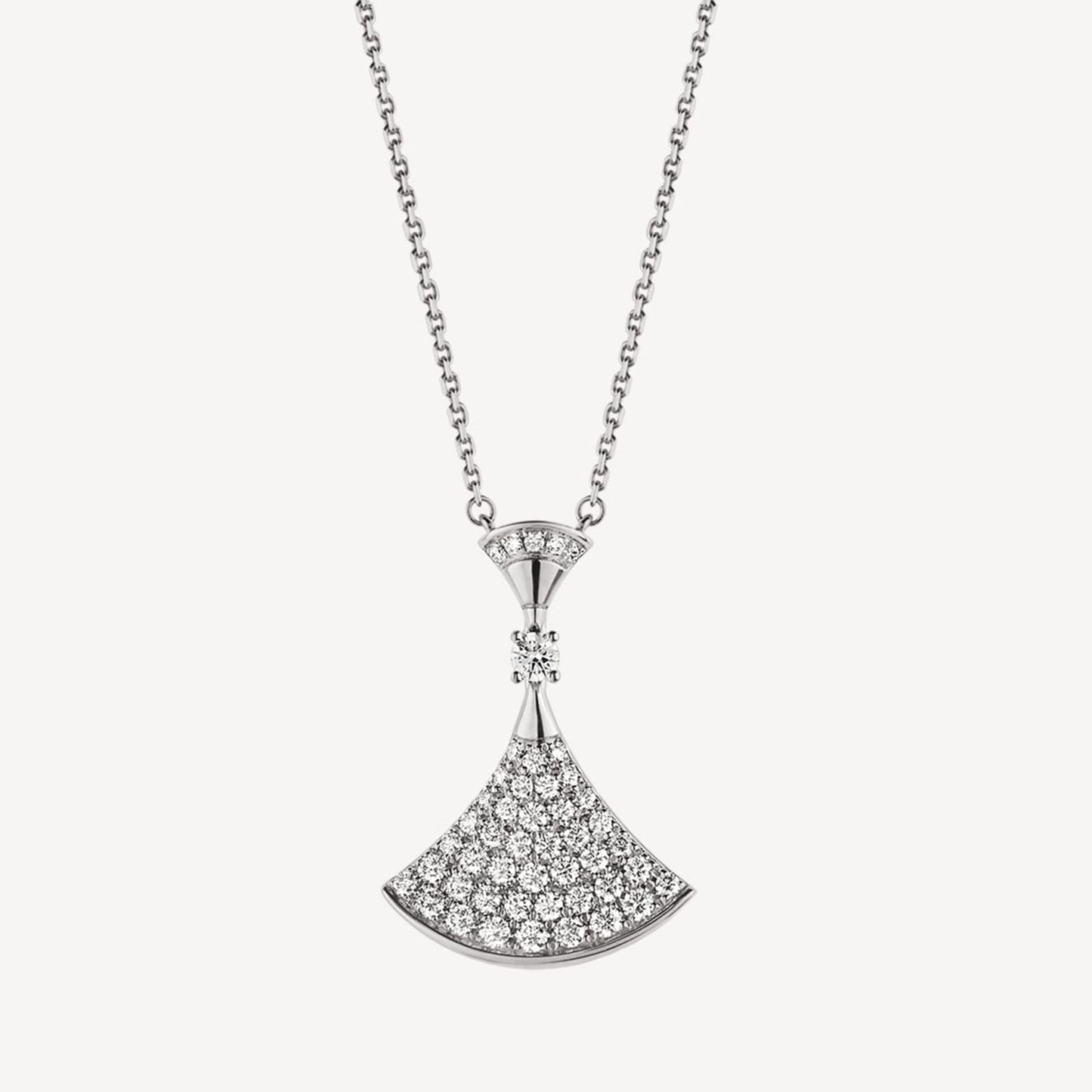 18K BV Divas' Dream Pav¨¦ Diamond Necklace