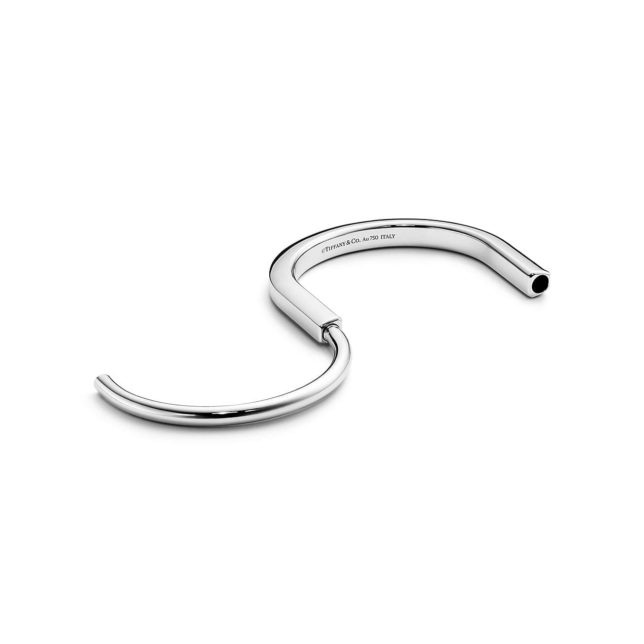 18K T Lock Bangle Bracelet