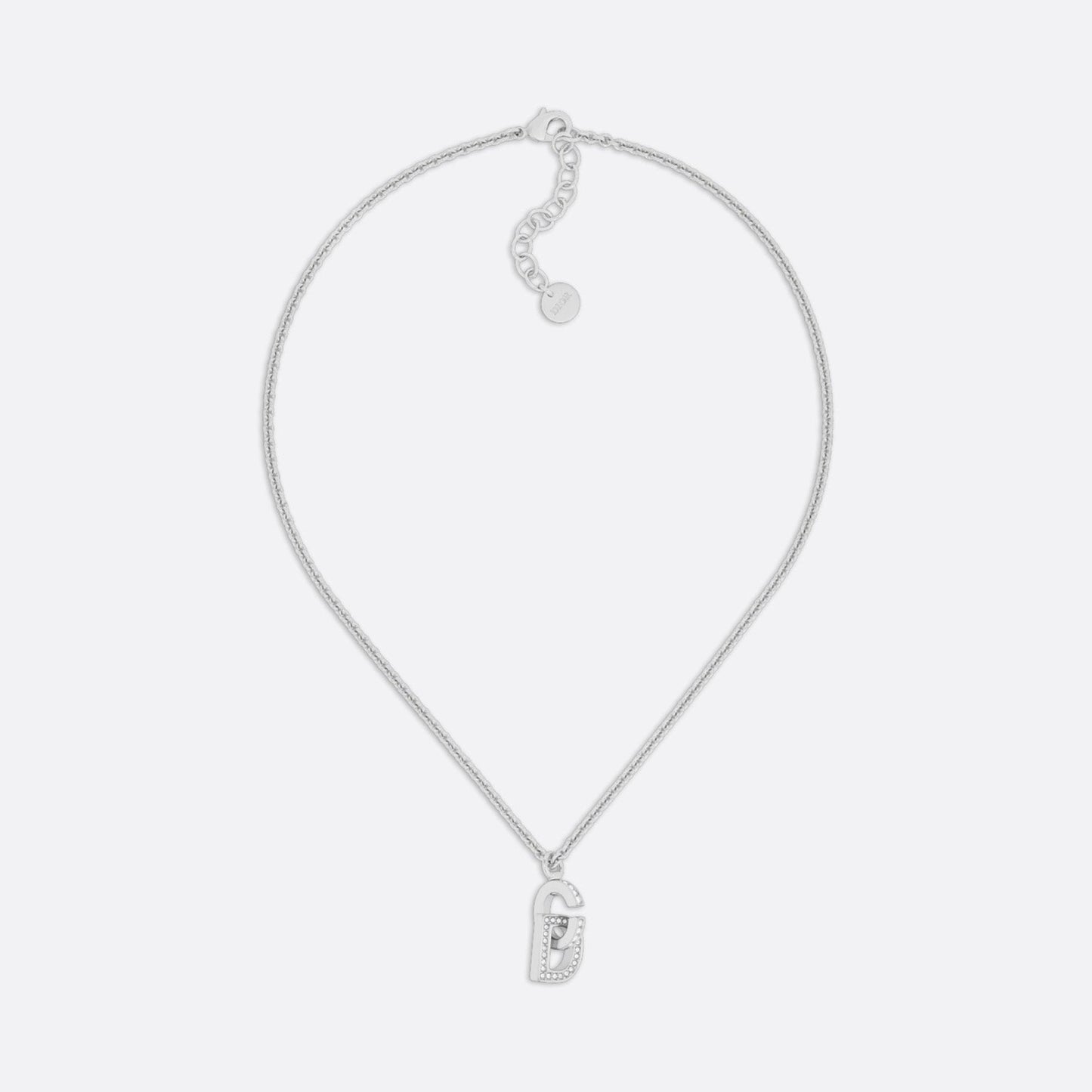 18K CD Lock Necklace