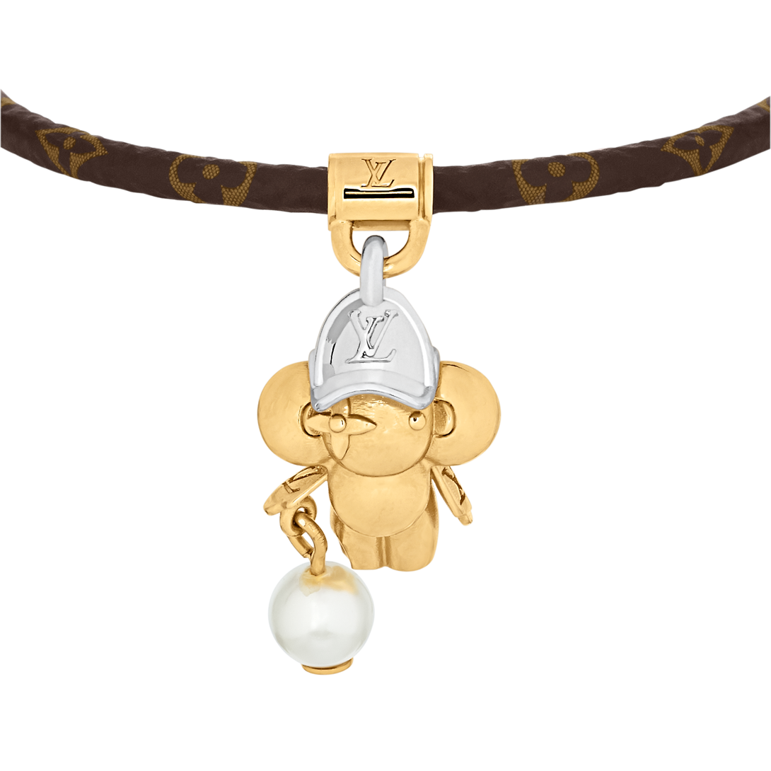 18K Louis Vivienne Pearls Bracelet