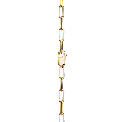 18K T Lock Pendant Pav¨¦ Diamonds Necklace