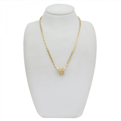 18K B.ZERO1  Diamonds Chain Link Necklace