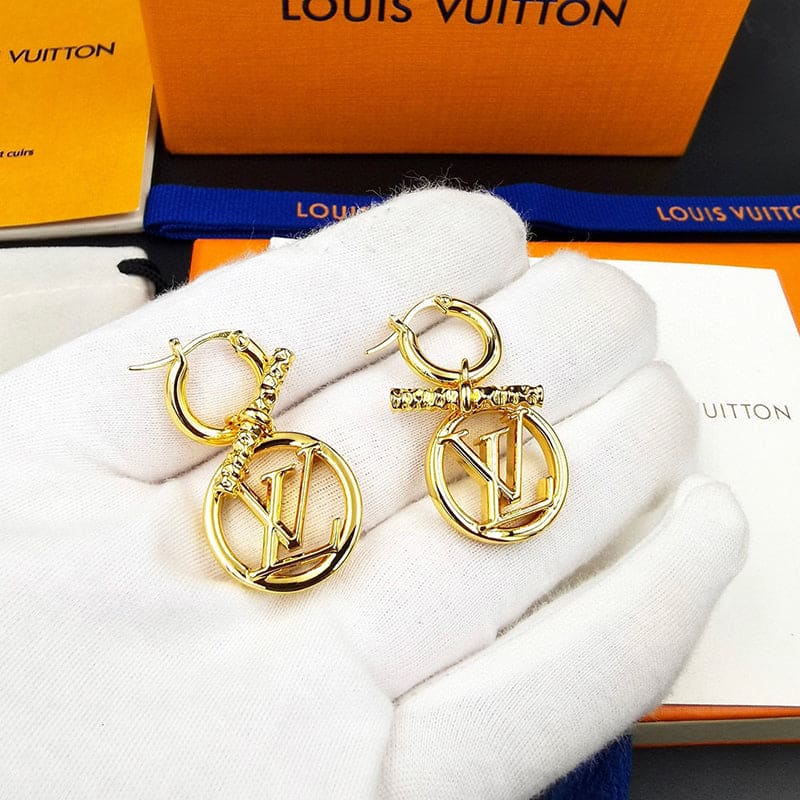 18K Louis Baby Louise Earrings