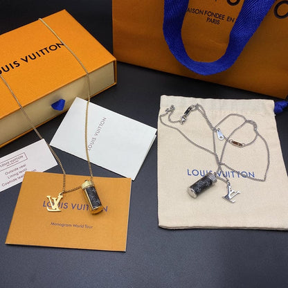 18K Louis Monogram Eclipse Charms Necklace