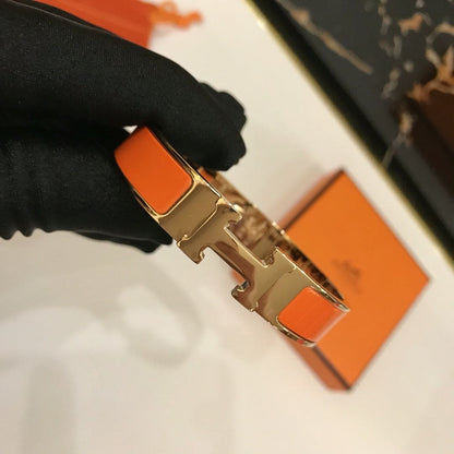 18K Clic H Orange Bracelet