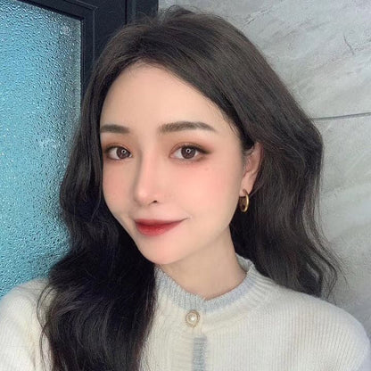 18K CD 30 Montaigne Hoop Earrings