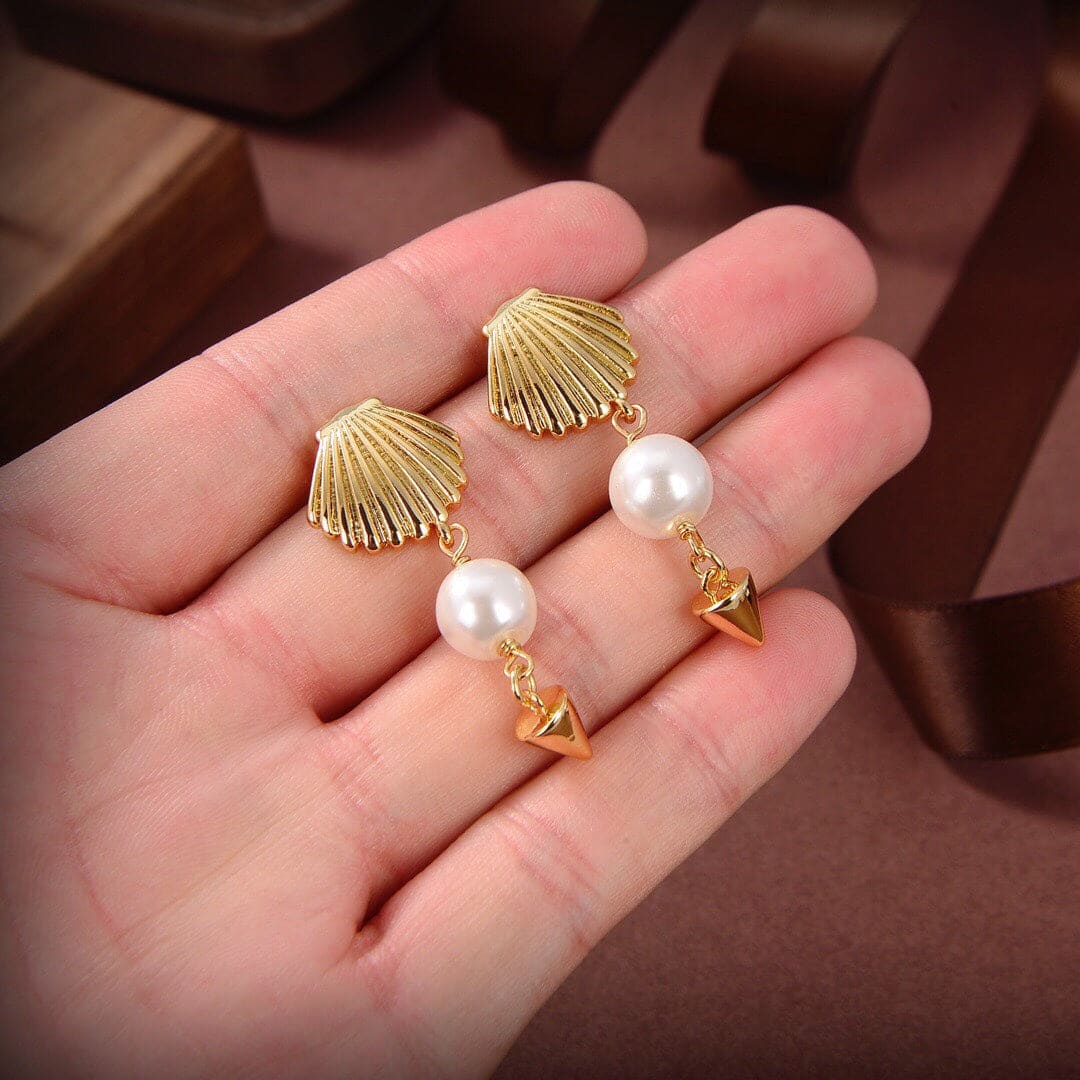 18K CD Sea Garden Earrings