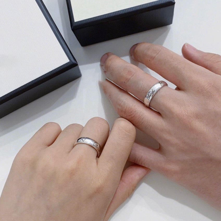 Double G Blind For Love Ring