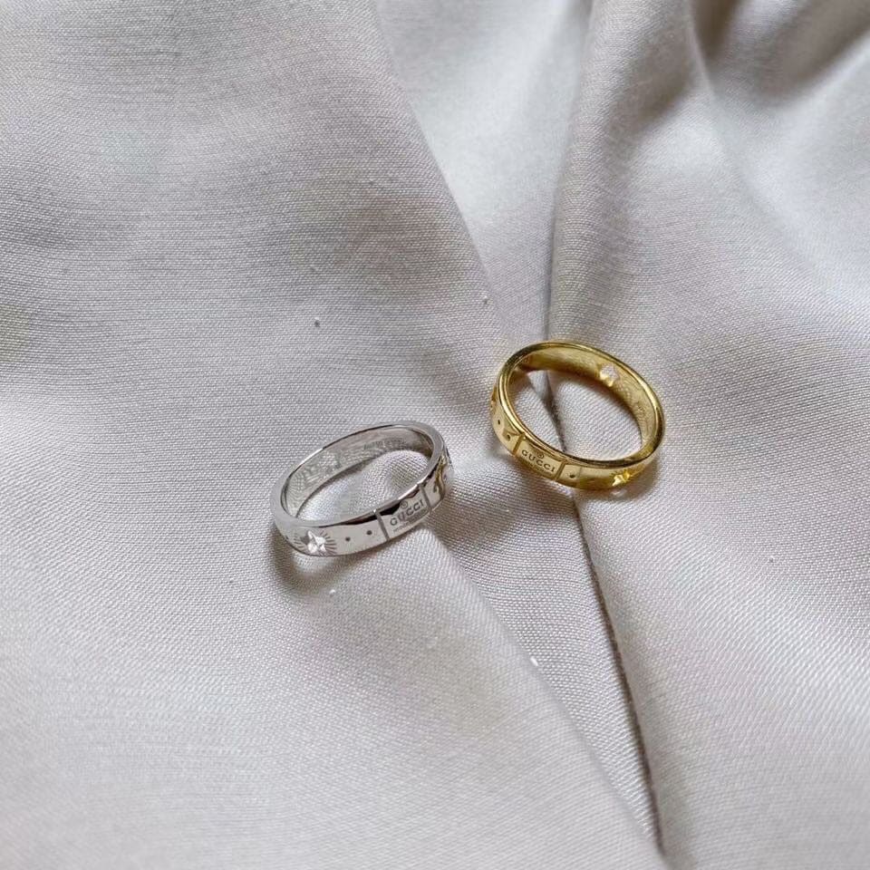 18K Double G Icon Ring