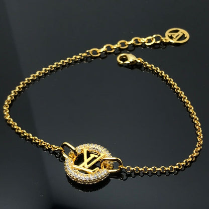 18K Louis Vintage Diamonds Bracelet