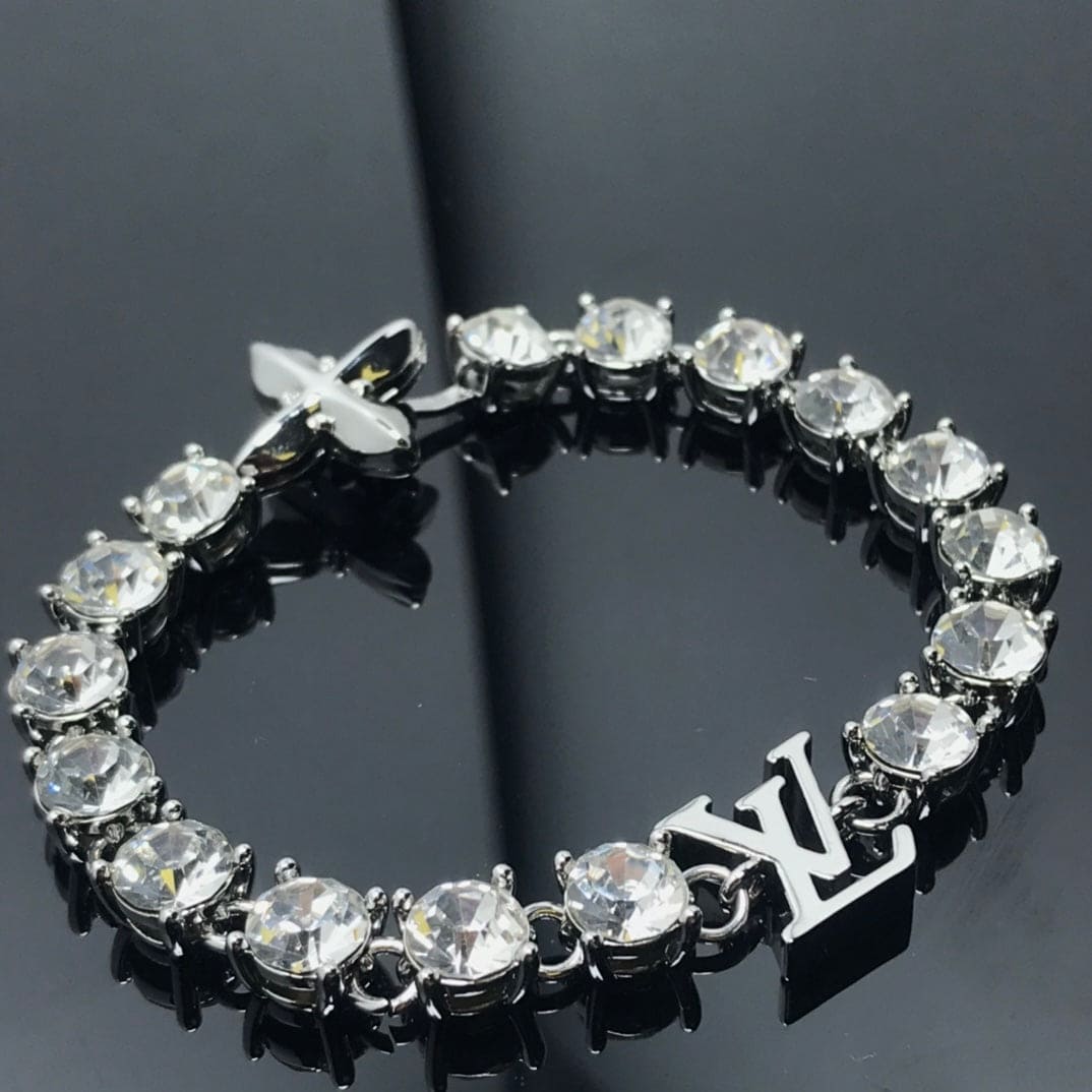 18K Louis Crystals Bracelet