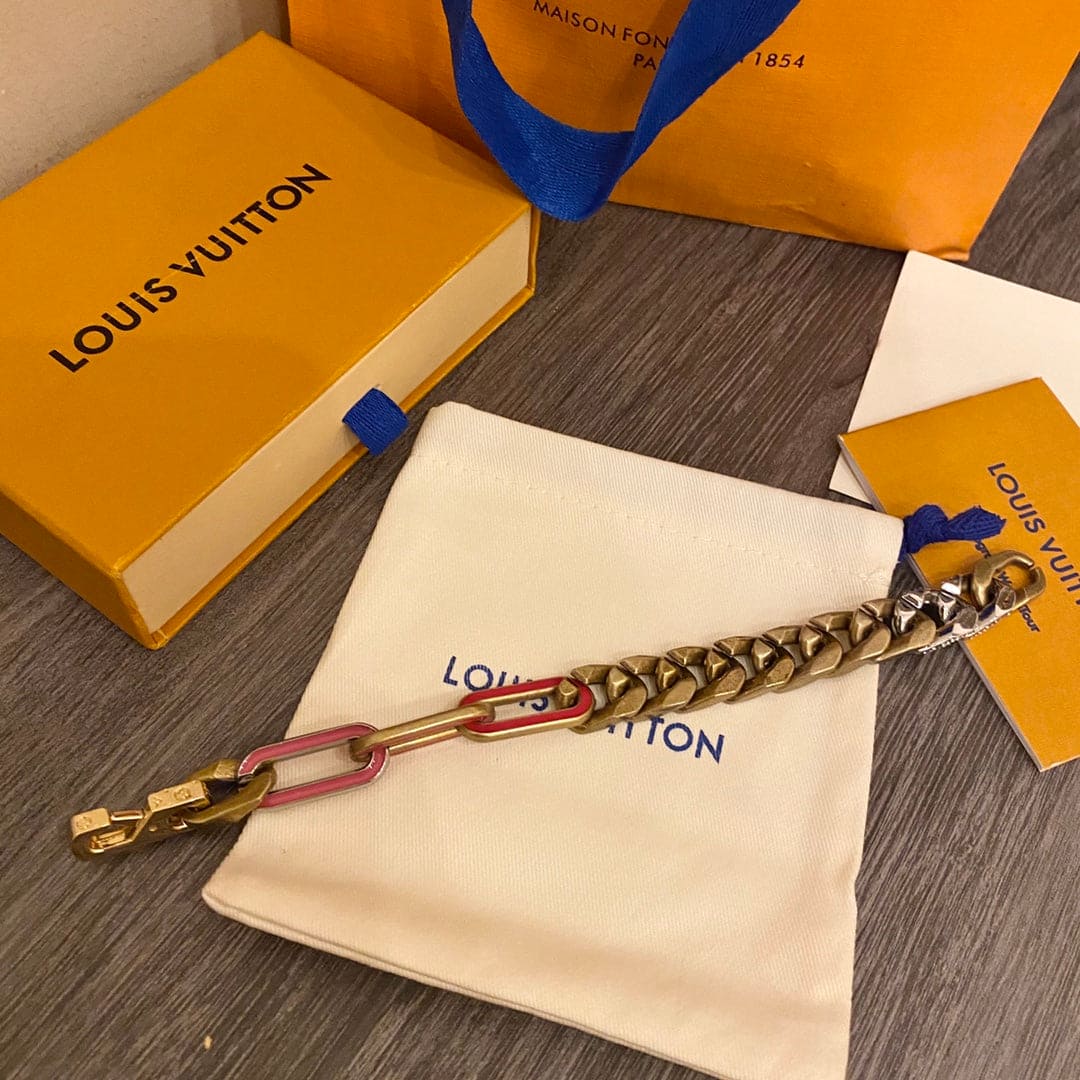 18K Louis Mixed Chains Bracelet