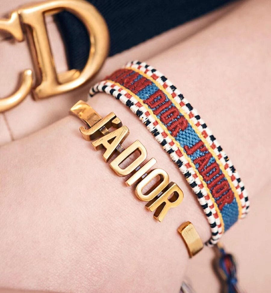 18K CD J¡¯adior Open Cuff Bracelet