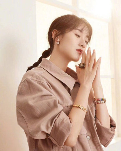 18K CD J¡¯adior Open Cuff Bracelet