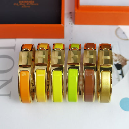 18K Clic Cadenas Orange H Bracelet