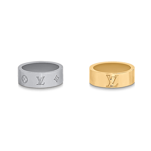 18K Louis Instinct Set of 2 Rings