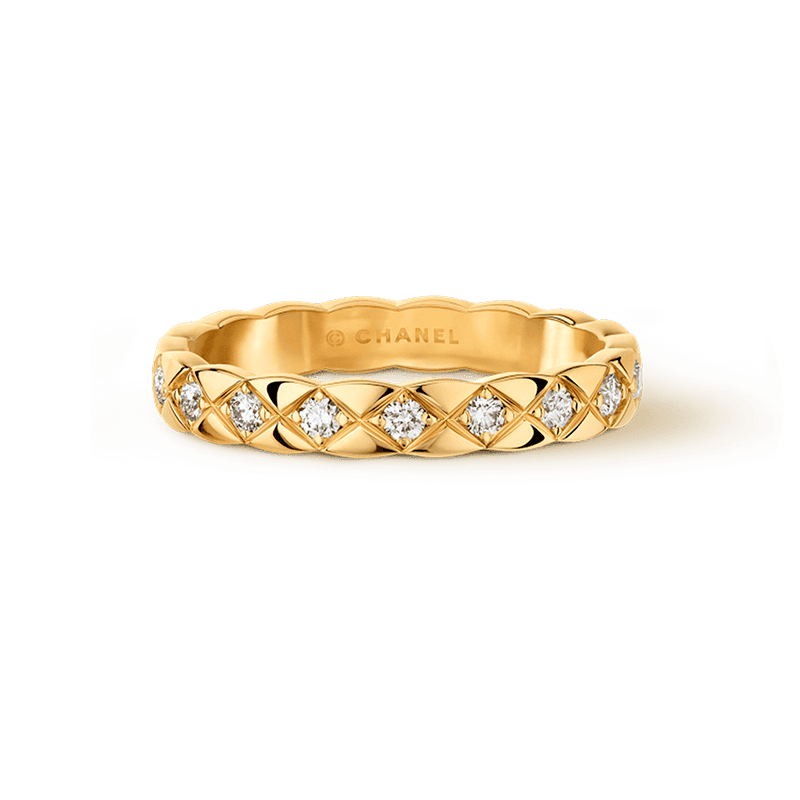 18K CC Coco Crush Mini Diamonds Ring