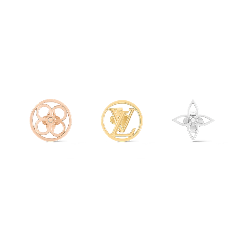 18K Louis Lace Earrings