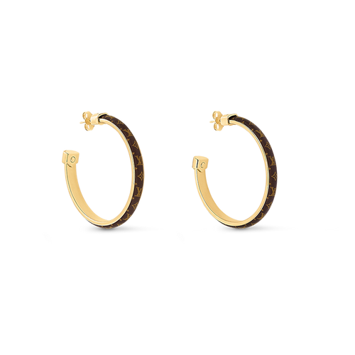 18K Louis Signature Earrings