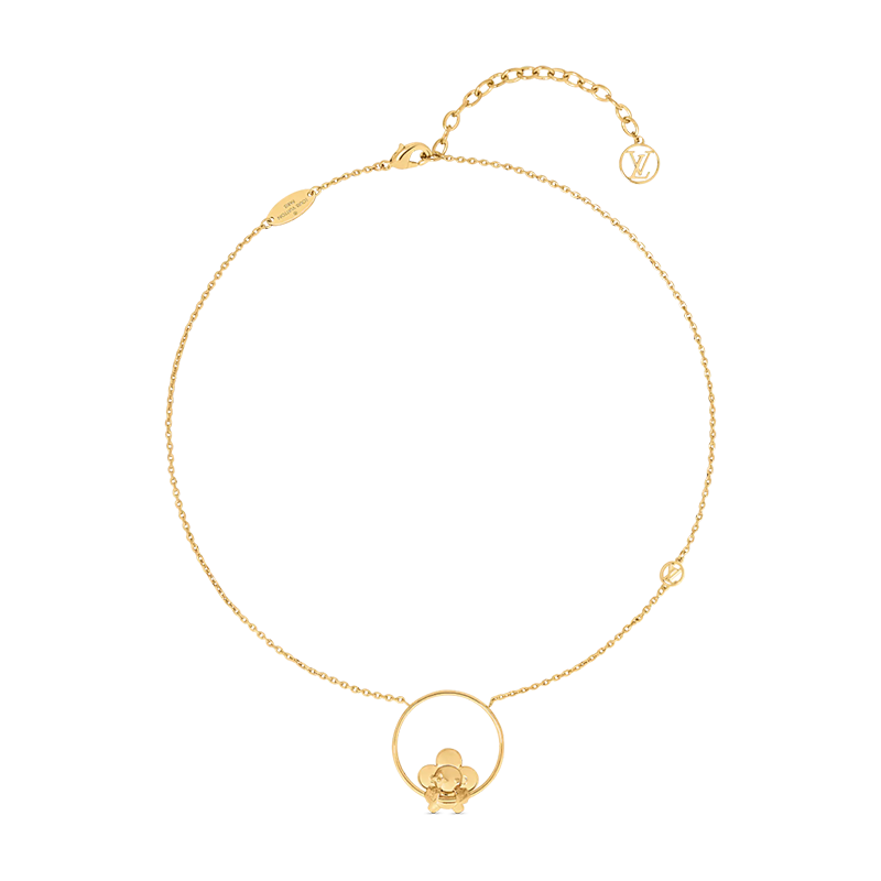 18K Louis Vivienne Swinging Necklace