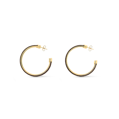 18K Louis Signature Earrings