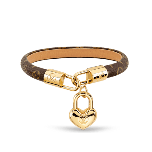 18K Louis Crazy In Lock Charm Bracelet